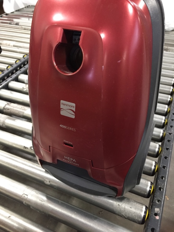 Photo 1 of Kenmore 81414 400 Series Lightweight Bagged Canister Vacuum Cleaner with Extended Telescoping Wand,2 Motors, Retractable Cord