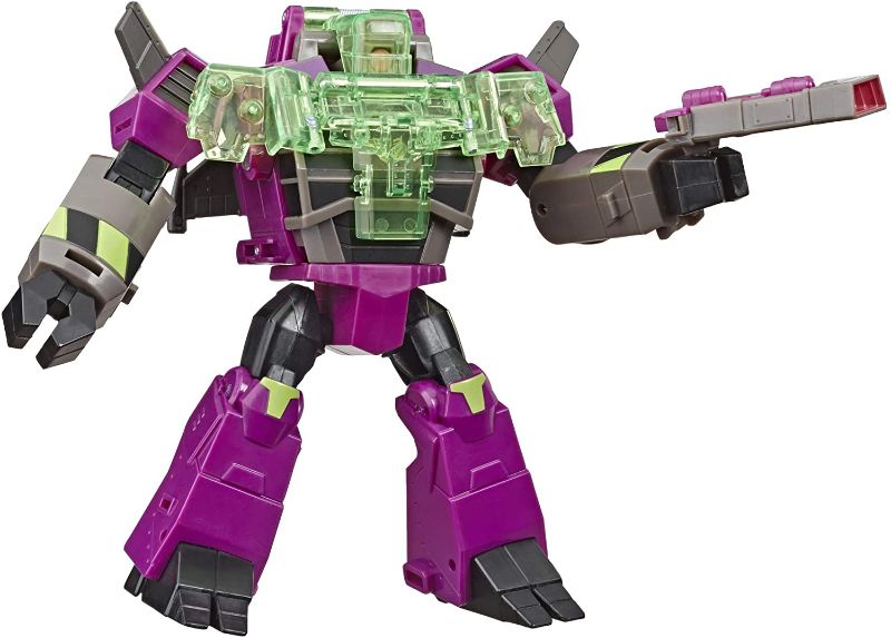 Photo 1 of Transformers Toys Cyberverse Ultra Class Clobber Action Figure - Combines with Energon Armor to Power Up - for Kids Ages 6 and Up, 6.75-inch