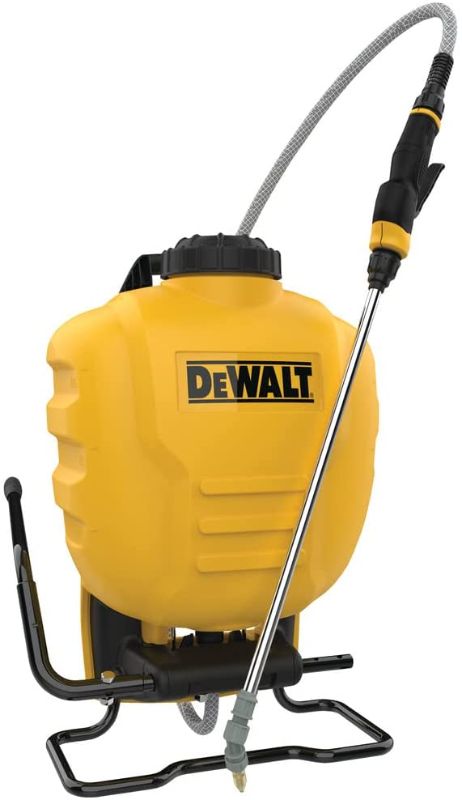 Photo 1 of DEWALT 190652 4 gal. Internal Piston Pump Backpack Sprayer
