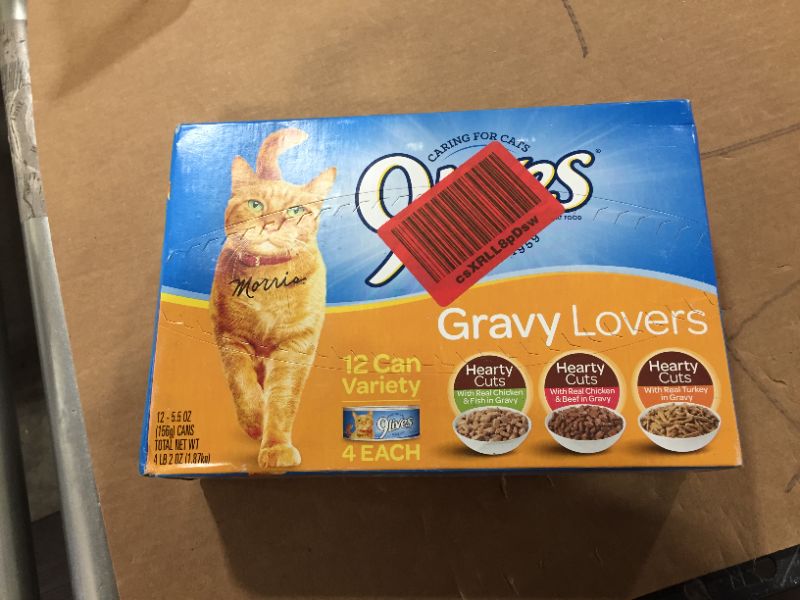 Photo 2 of 9Lives Gravy Favorites Wet Cat Food Variety Pack, 5.5 Ounce (Pack of 12)
bb feb 23 22