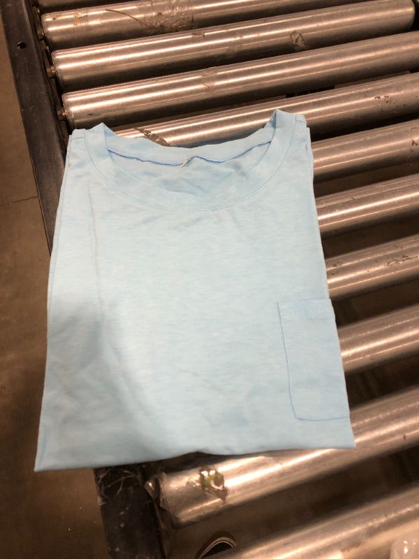 Photo 1 of (XXL) Basic T shirt Womens (sky blue)