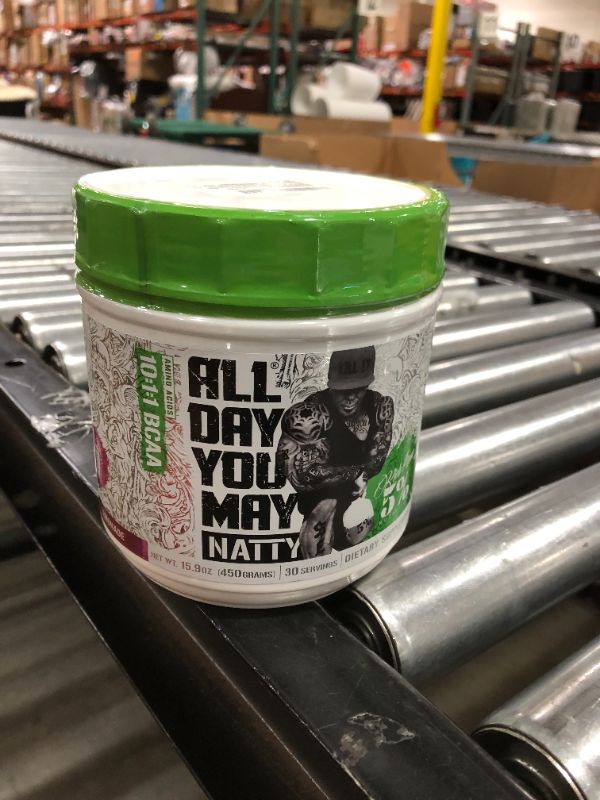 Photo 2 of 5% Nutrition: All Day You May Natty, Strawberry Lemonade, 30 servings
EXPIRES 07/2022