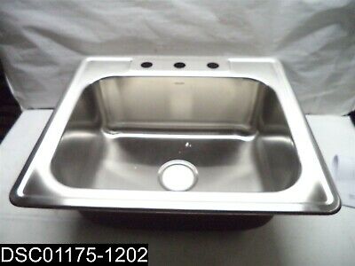 Photo 1 of  Houzer Top Mount 25" X22" X 9" D 18 Gauge Stainless Steel Drop In Sink
