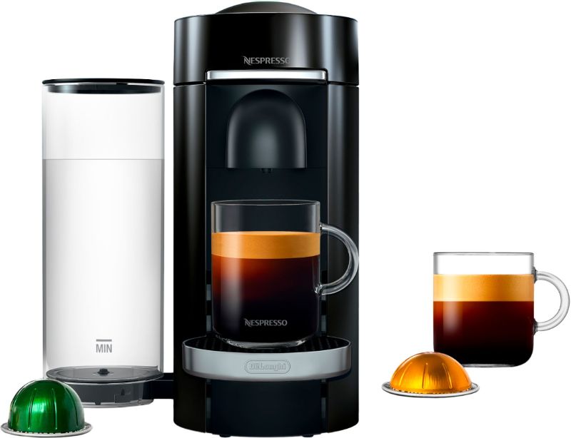 Photo 1 of Nespresso Vertuo Plus Coffee and Espresso Maker by De'Longhi, Piano Black - Piano Black
