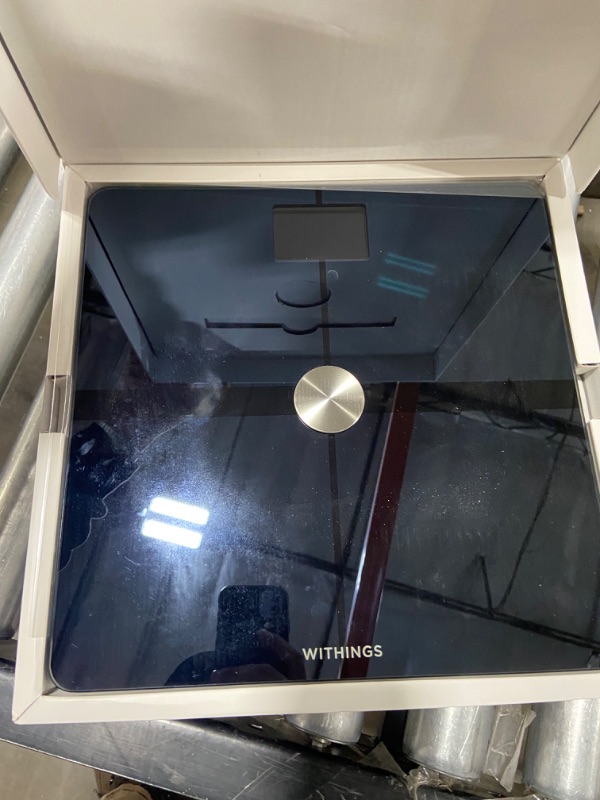 Photo 2 of Withings Body+ - Digital Wi-Fi Smart Scale with Automatic Smartphone App Sync, Full Body Composition Including, Body Fat, BMI, Water Percentage, Muscle & Bone Mass, with Pregnancy Tracker & Baby Mode
