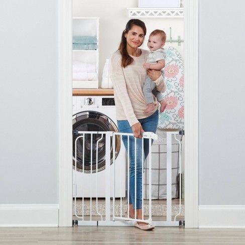 Photo 1 of Regalo Easy Step Metal Walk Through Gate

