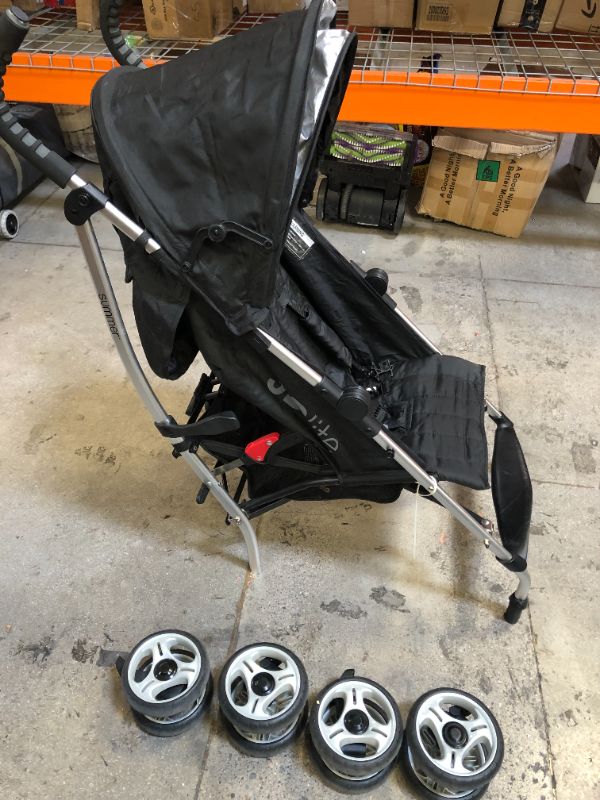 Photo 1 of Summer Infant 3Dlite Convenience Stroller, Black