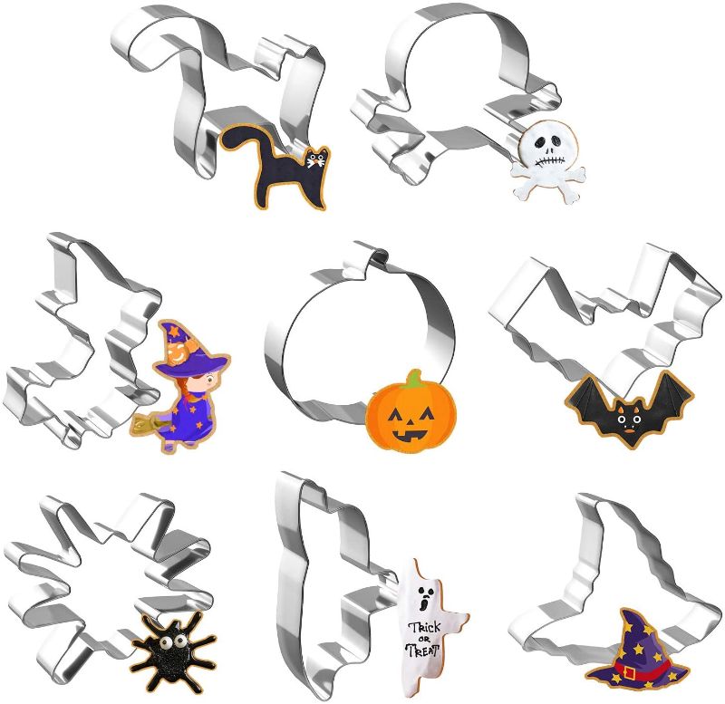 Photo 1 of 2 Pack- Halloween Cookie cutters ( 16 pcs )