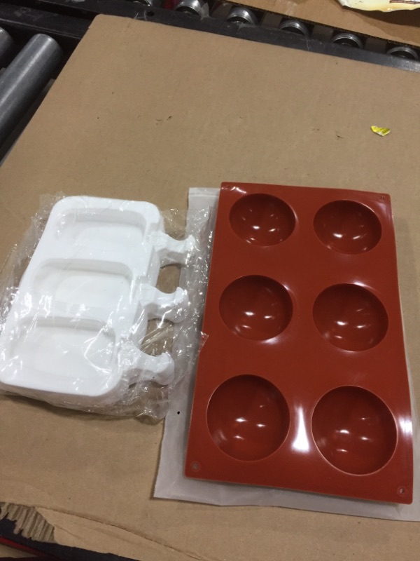 Photo 1 of 2 pack- Baking Molds- Popsicles and Sphere Silicone Molds