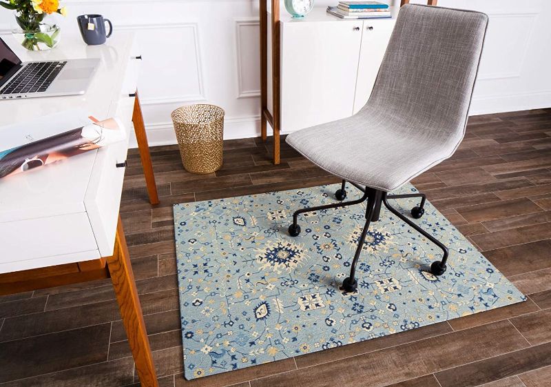 Photo 1 of Anji Mountain Rug'd Collection Chair Mat for Hard Surfaces and Commercial Carpets, 40 x 54-Inch, Tabriz
