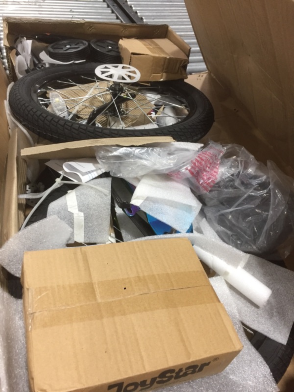 Photo 1 of JOYSTAR Pluto Kids Bike for 2-13 Year Old Boys & Girls with Training Wheels for 18inch Bikes, Kickstand for 18 Inch BMX Freestyle Bicycle
