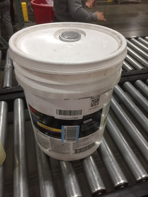 Photo 1 of 3M Fastbond Contact Adhesive 30NF, Neutral, 5 Gallon Drum (Pail)
