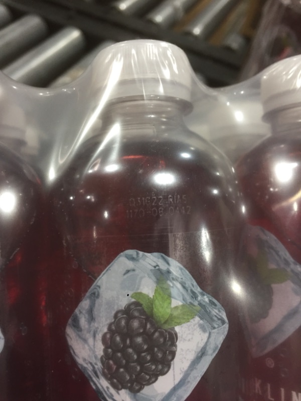 Photo 3 of 2 PACK- Sparkling ICE, Black Raspberry Sparkling Water, Zero Sugar Flavored Water, with Vitamins and Antioxidants, Low Calorie Beverage, 17 fl oz Bottles (Pack of 12) ( BEST BY 03/16/2022 )
