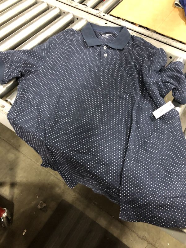 Photo 2 of Amazon Essentials Men's Standard Regular-fit Cotton Pique Polo Shirt
size L