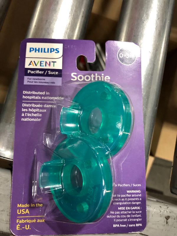 Photo 2 of Philips Avent SCF190/01 Soothie 0-3mth Green/Green, 2 Count
