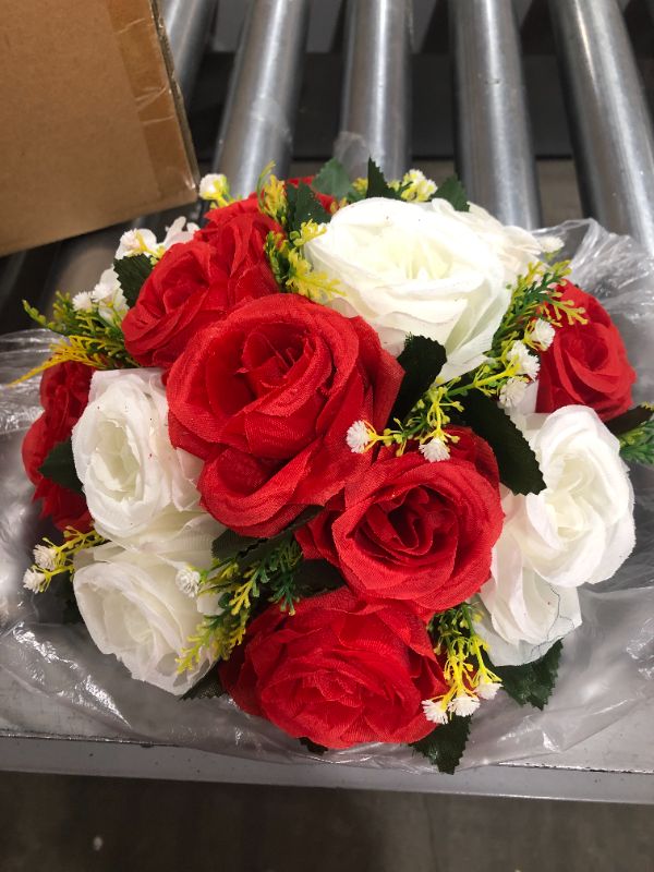 Photo 1 of 6 Pack Artificial Fake rose decoration 