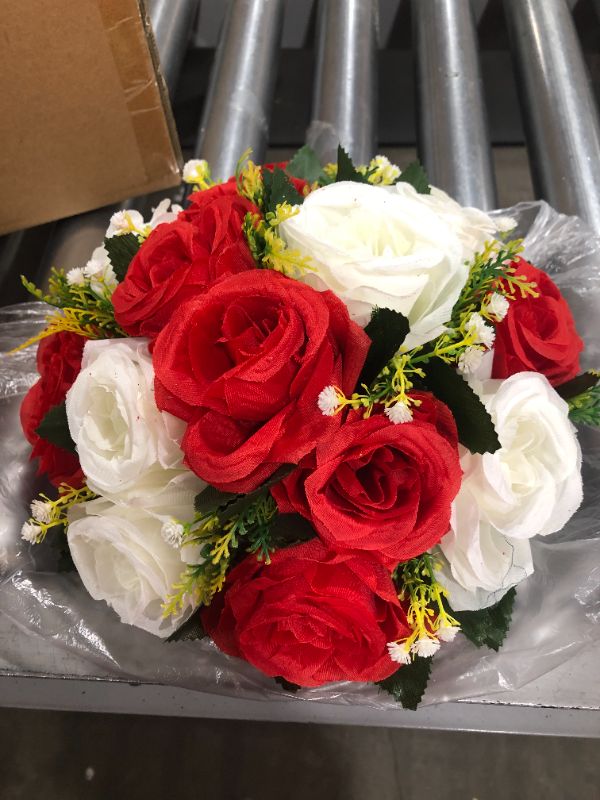 Photo 1 of 5 Pack Artificial Fake rose decoration 