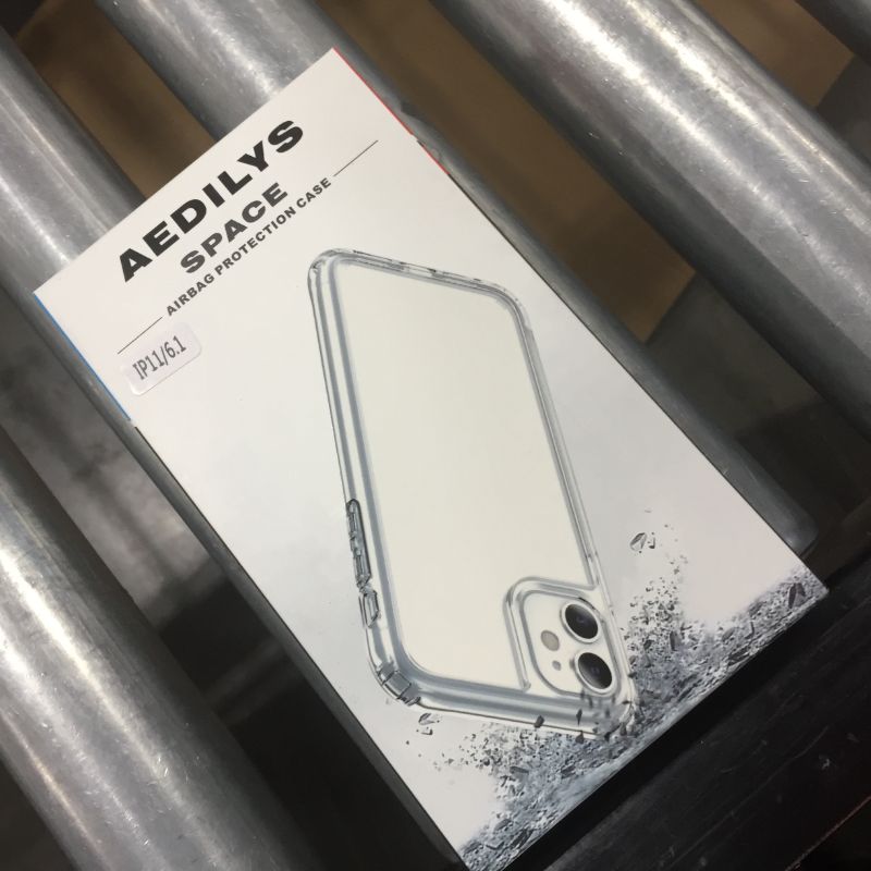 Photo 2 of AEDILYS COMPATIBLE WITH IPHONE 11 CASE [AIRBAG SERIES] WITH [2XSCREEN PROTECTOR] [SCRATCH-RESISTANT] 6.1 INCH- CLEAR
