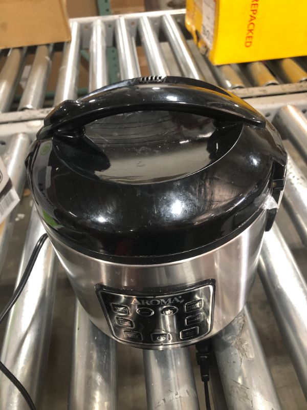 Photo 1 of Aroma 8-Cup Programmable Rice & Grain Cooker, Steamer
