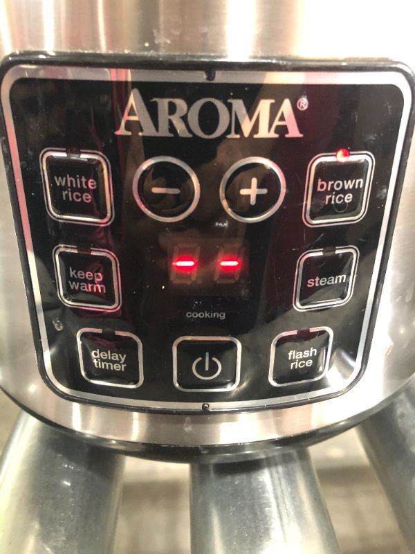 Photo 5 of Aroma 8-Cup Programmable Rice & Grain Cooker, Steamer
