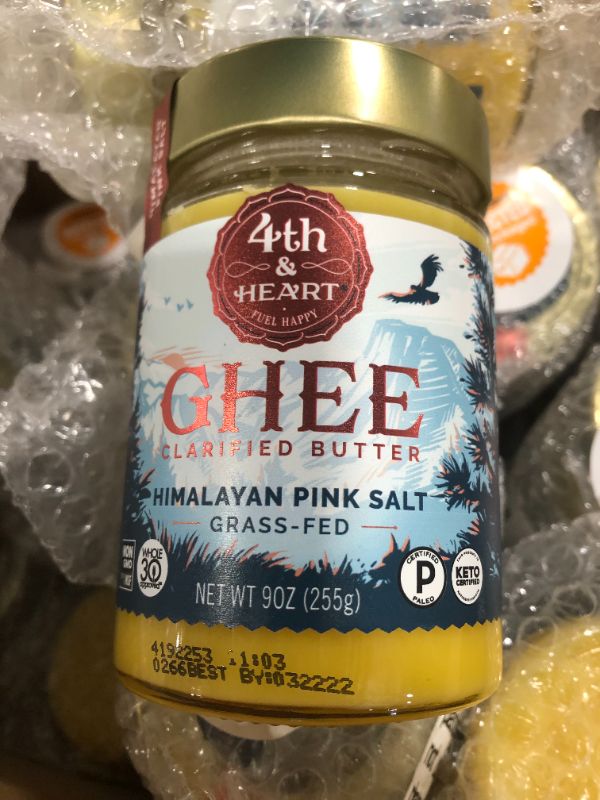 Photo 1 of 4th & Heart Himalayan Pink Salt Ghee, 9 Oz **BEST BY:03/22/2022**
BUNDLE OF 2