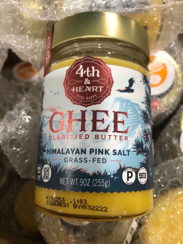 Photo 1 of 4th & Heart Himalayan Pink Salt Ghee, 9 Oz **BEST BY:03/22/2022**
BUNDLE OF 3 