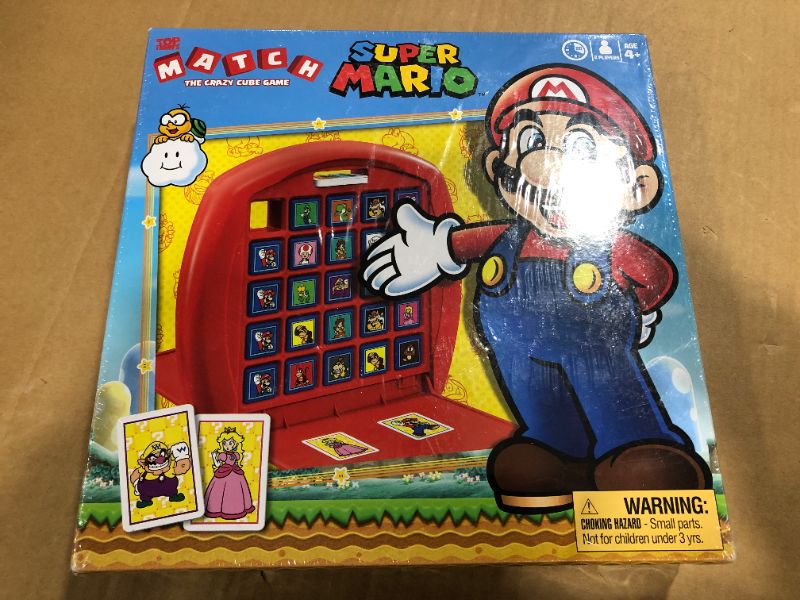 Photo 2 of Super Mario Bros. Top Trumps Match | the Crazy Cube Game - All
FACTORY SEALED 