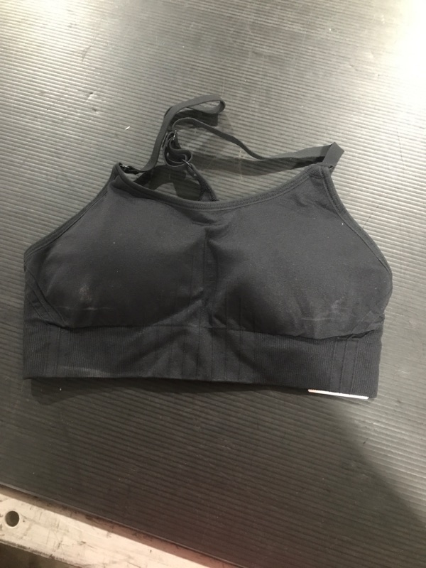 Photo 1 of Black Sports Bra. Size Small