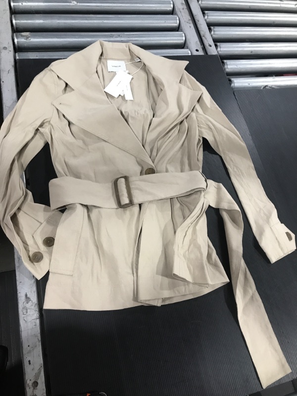 Photo 1 of Vince. Belted Linen Jacket. Size Small
