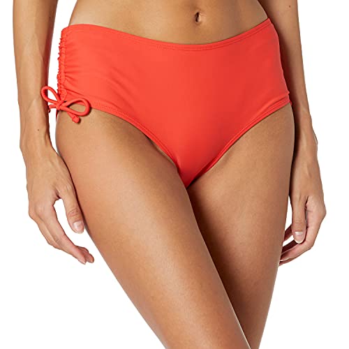 Photo 1 of Catalina Womens Tie Side Bikini Bottoms, Red, Small US
