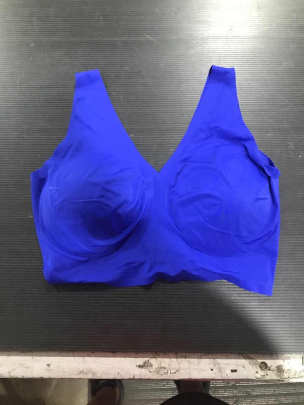 Photo 1 of Blue sports Bra. Size XL