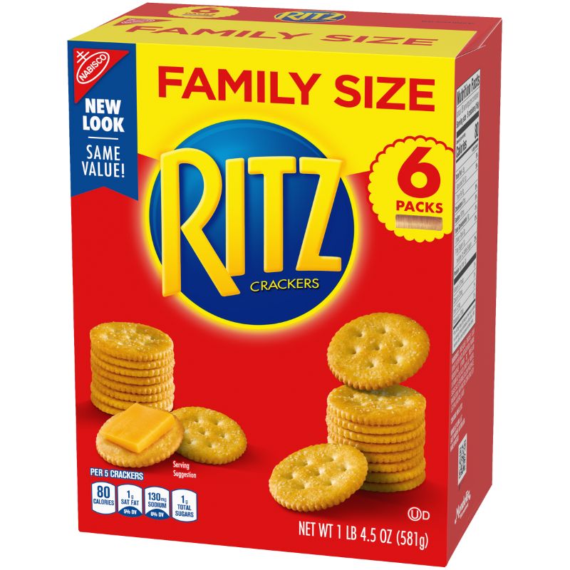Photo 1 of 6 Boxes Ritz Crackers Original - Family Size