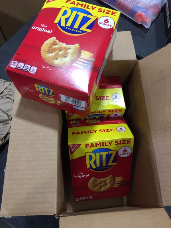 Photo 2 of 6 Boxes Ritz Crackers Original - Family Size