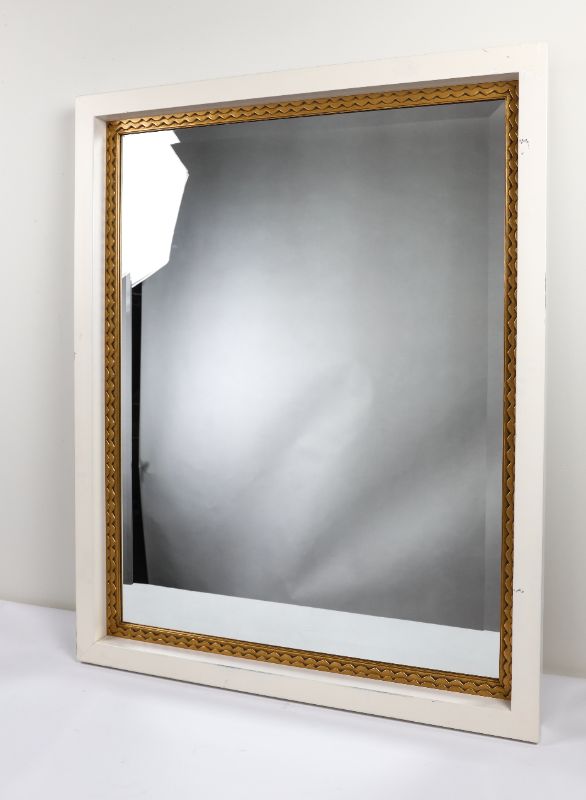Photo 1 of Elevated Frame Wall Mirror 38 X 48 Inches