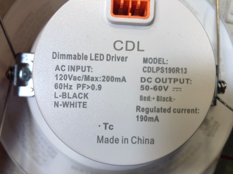 Photo 1 of 5/6 in. Matte White Integrated LED Recessed Trim 5-Ways (4-Pack)