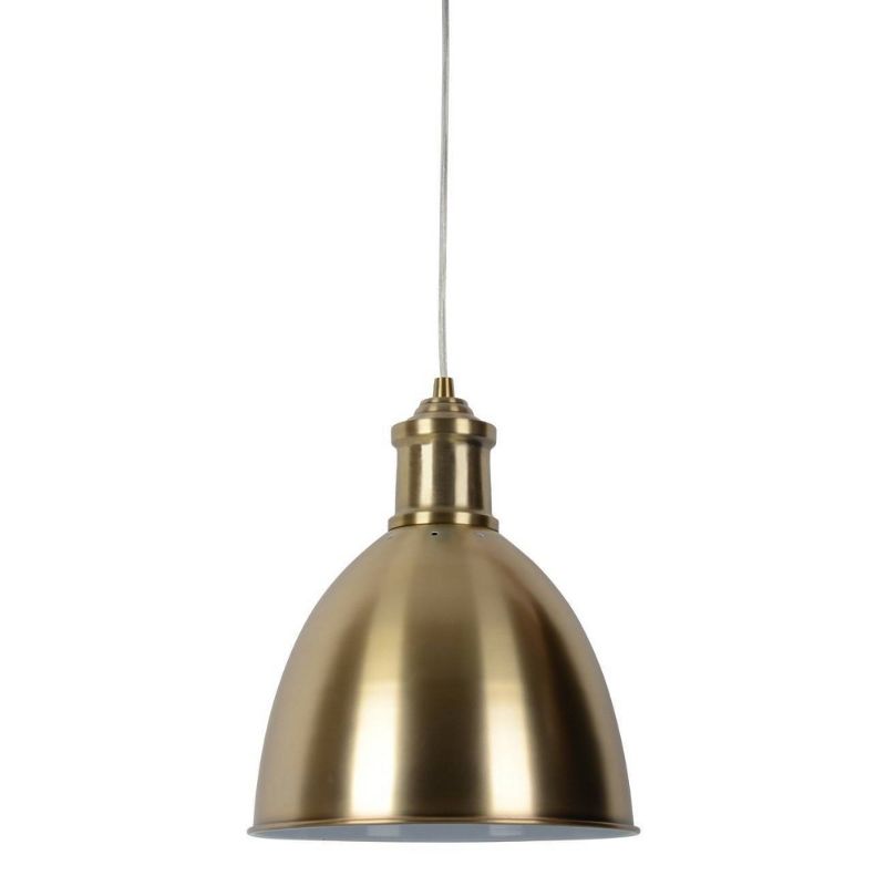 Photo 1 of Industrial Metal Pendant Light (Includes Bulb) - Threshold