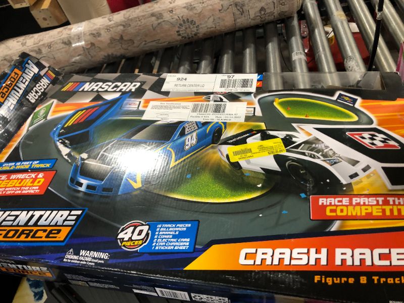 Photo 2 of Adventure Force Crash Racers Figure 8 Circuit, Motorized Vehicle Playset, Children Ages 5+
