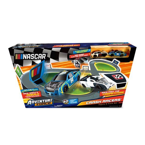 Photo 1 of Adventure Force Crash Racers Figure 8 Circuit, Motorized Vehicle Playset, Children Ages 5+
