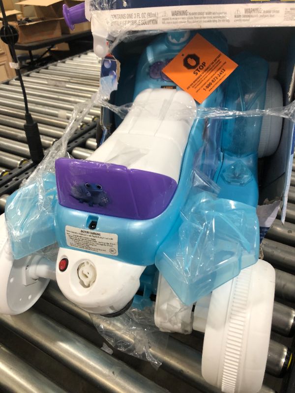 Photo 2 of Disney Frozen 6V Electric Ride-On Quad Toddler Toy by Huffy
