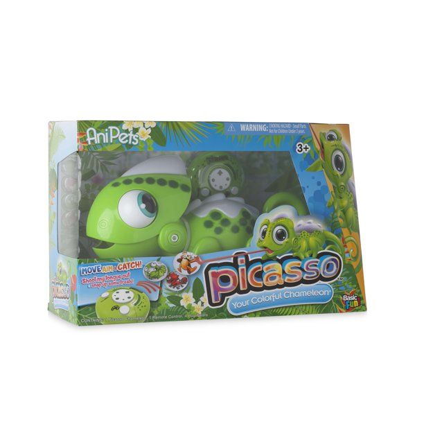 Photo 1 of Anipets – Picasso - The Colorful Chameleon - Electronic Pet