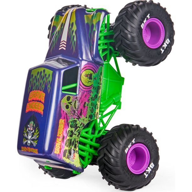 Photo 1 of Monster Jam Grave Digger Freestyle Force RC Monster Truck, 1:15 Scale
