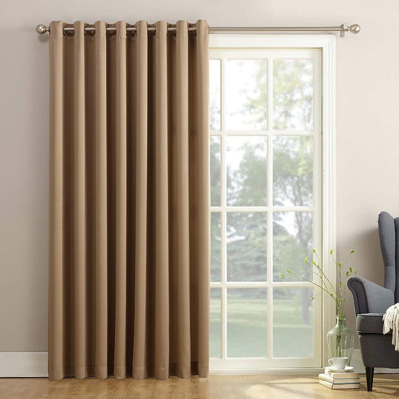 Photo 1 of Blackout Curtain, 84" x 100" Beige 