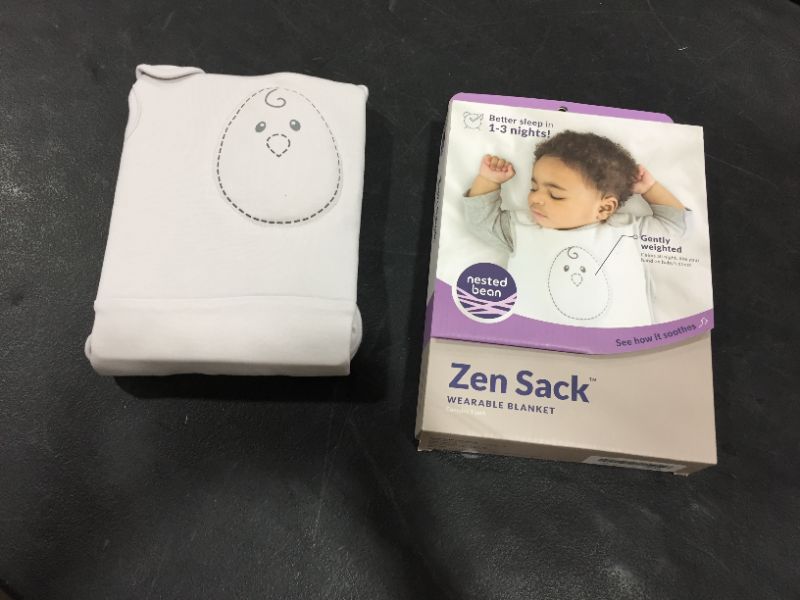 Photo 2 of Nested Bean Zen Sack Winter- Gently Weighted Sleep Sack, Baby: 6-15 Months, TOG 2.5, Help Newborn/Infant Swaddle Transition, Cotton 100%, 2-Way Zipper, Machine Washable