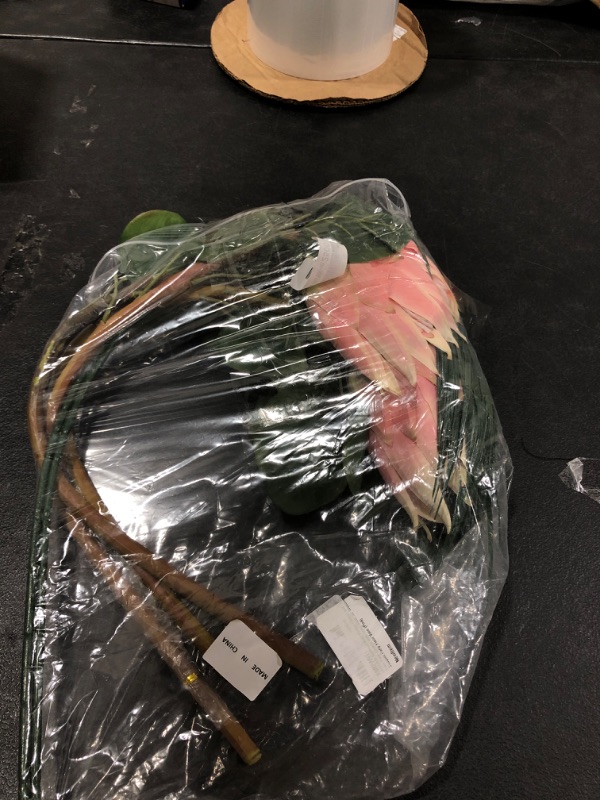 Photo 1 of Artificial King Protea Silk Artificial Flowers Pink
