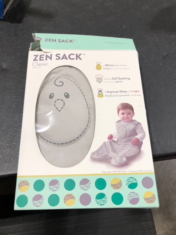 Photo 2 of Nested Bean Zen Sack - Gently Weighted Sleep Sacks | Baby: 6-15 Months | Cotton 100% | Help Newborn/Infant Swaddle Transition | 2-Way Zipper | Machine Washable
