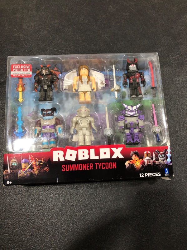 Photo 2 of Roblox Action Collection - Summoner Tycoon Six Figure Pack [Includes Exclusive Virtual Item]
