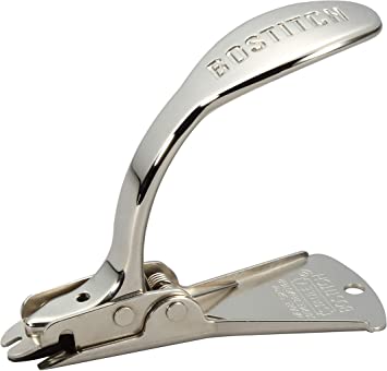 Photo 1 of Bostitch Heavy Duty & Carton Staple Remover, Built in Staple Shield, Wear- Resistant Nickle Plated Finish Chrome | Chrome Heavy Duty | 5.25 x 2 x 3.5|
