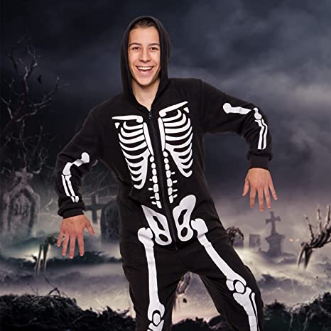 Photo 1 of Silver Lilly Skeleton Slim Fit Adult Plush One Piece Cosplay Costume
SIZE LARGE 