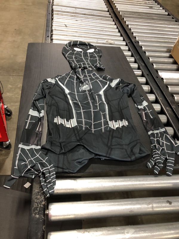 Photo 1 of Black Spider-Man Cosplay Costume SZ 175 CM 