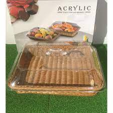 Photo 1 of ACRYLIC FRUIT BREAD BASKET